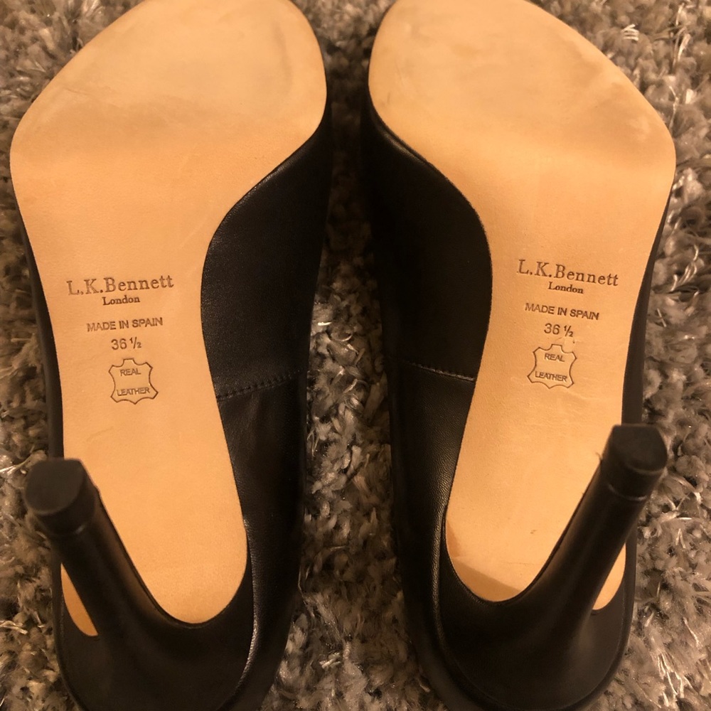 LK Bennett Nova Round Toe Pump 36.5 - Picture 8 of 11